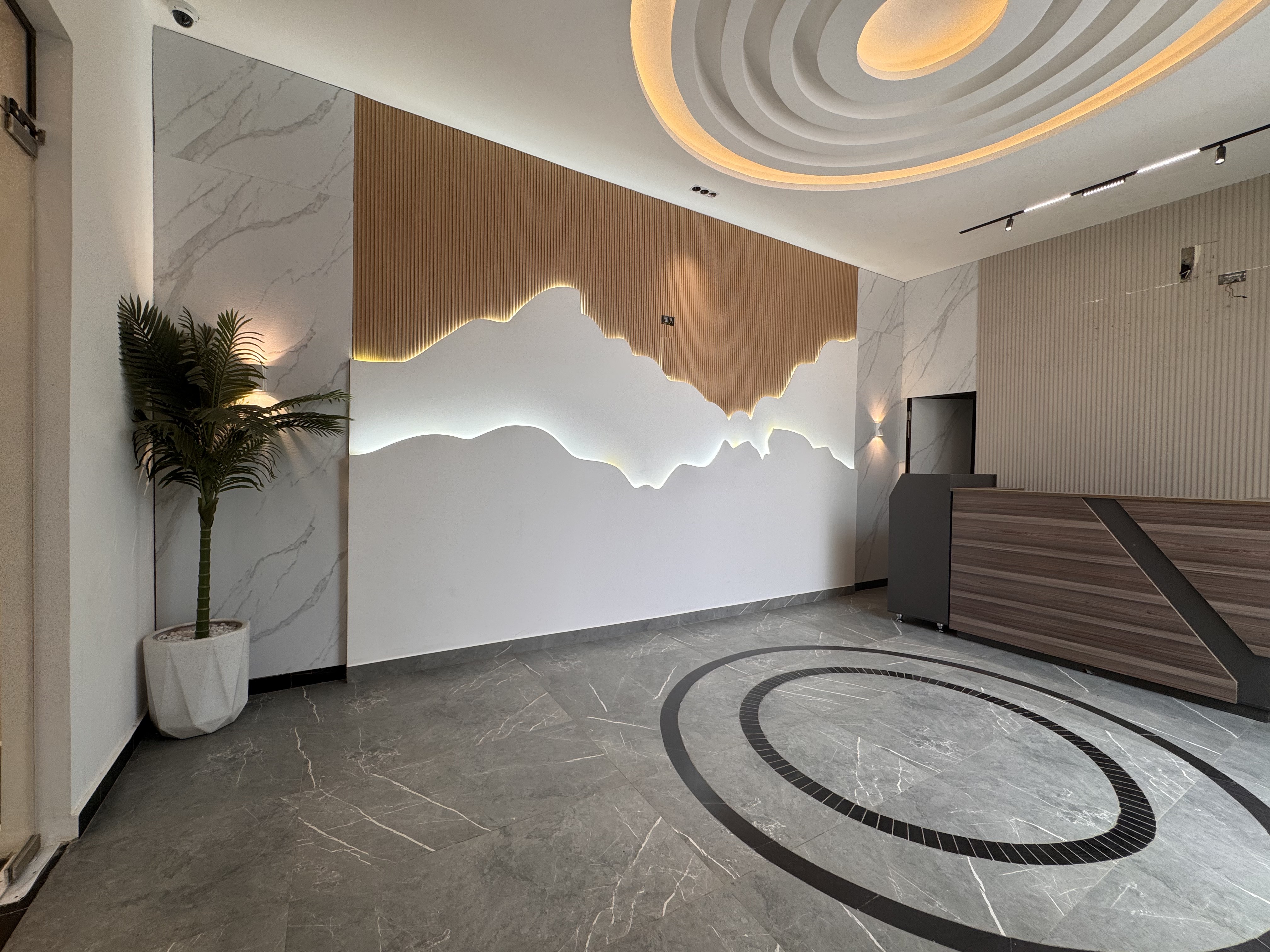 Ritz Hotel Juba lobby and reception